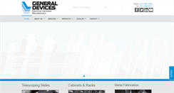 Desktop Screenshot of generaldevices.com